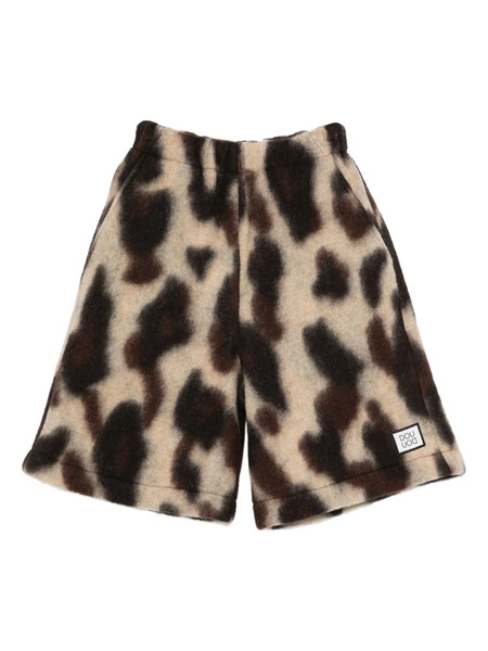  Douuod Kids Printed Shorts - Brown 