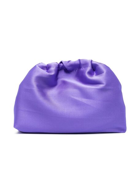  Douuod Kids Satin Finish Ruched Bag - Purple 