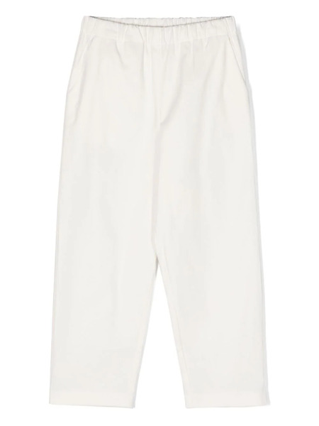  Douuod Kids Tapered Cotton-blend Trousers - Neutrals 