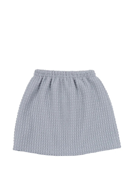  Douuod Kids Textured Skirt - Blue 