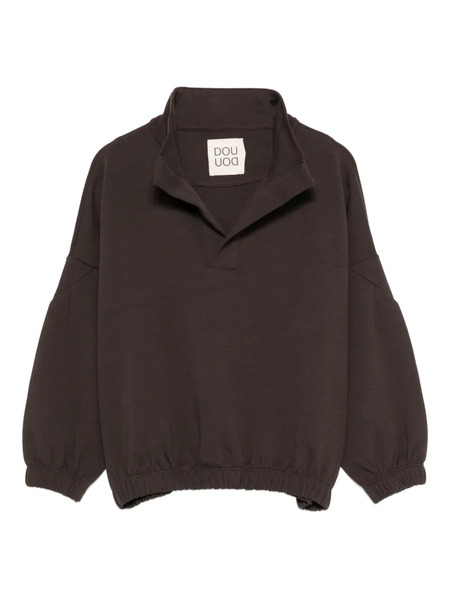  Douuod Kids V-neck Sweatshirt - Brown 