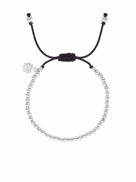  Dower And Hall Bead Chain Bracelet - Silver 