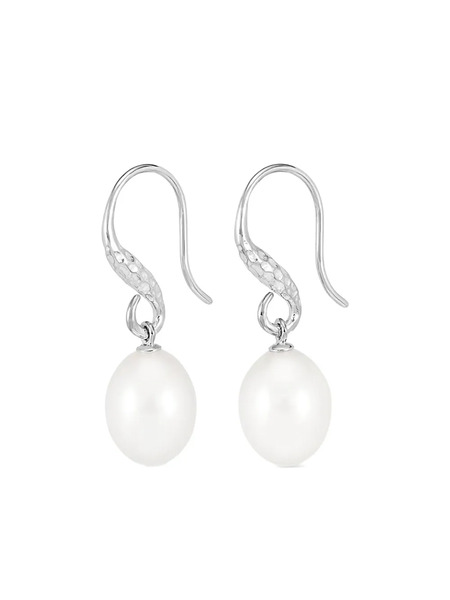  Dower And Hall Drop Earrings - Silver 