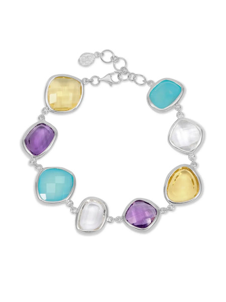  Dower And Hall Pebble Bracelet - Silver 