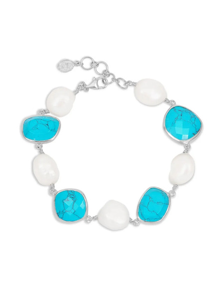  Dower And Hall Pebble Bracelet - Silver 