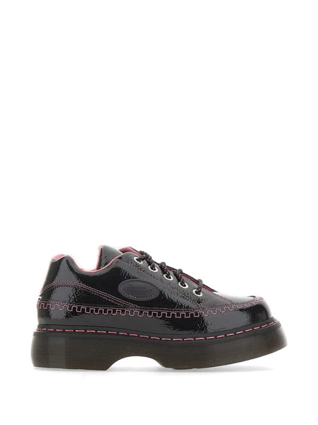  Dr. Martens Buzz 5-eye Pink-stitching Trainers - Black 