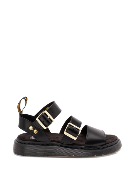  Dr. Martens Gryphon Quad Leather Sandals - Black 