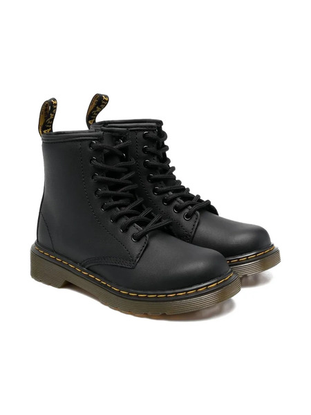  Dr. Martens Kids Leather Boots - Black 