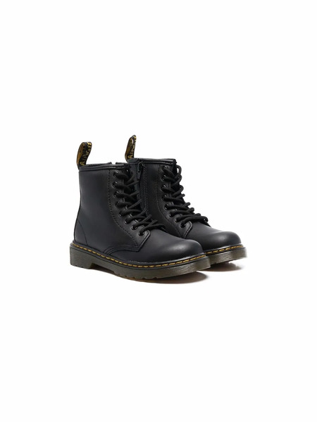  Dr. Martens Lace-up Leather Boots - Black 
