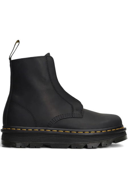  Dr. Martens Laceless Leather Boots - Black 