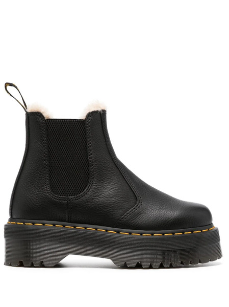  Dr. Martens 2976 Quad Platform Ankle Boots - Black 