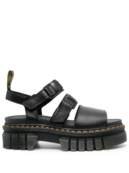  Dr. Martens Ricki Leather Sandals - Black 