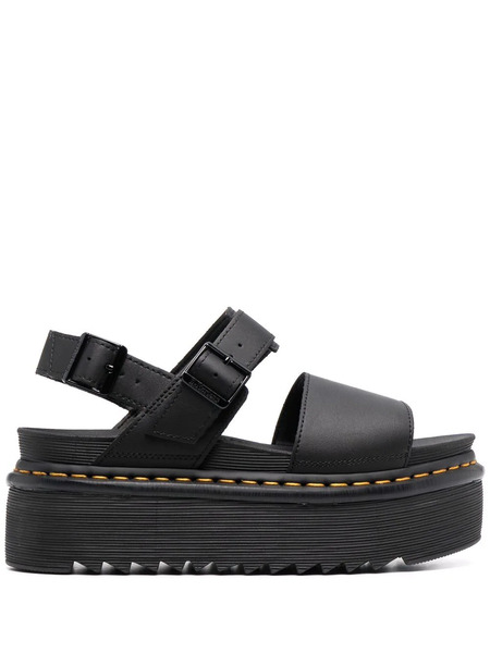  Dr. Martens Voss Qaud Sole Sandals - Black 