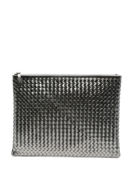  Dragon Diffusion A4 Clutch Bag - Silver 