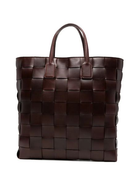  Dragon Diffusion Pino Woven-design Tote Bag - Brown 