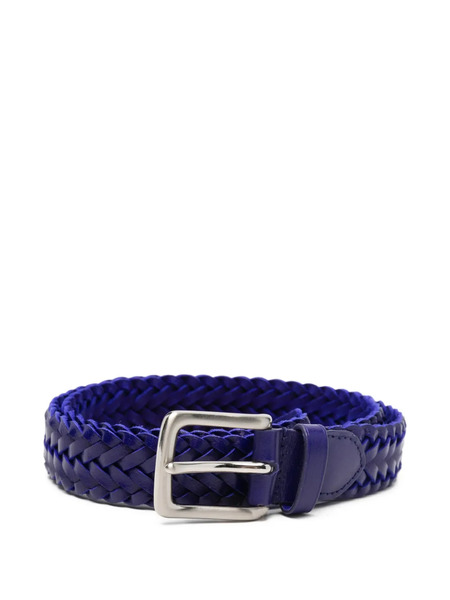  Dragon Diffusion 9ply Polo Intreccio Unito Braided Belt - Purple 