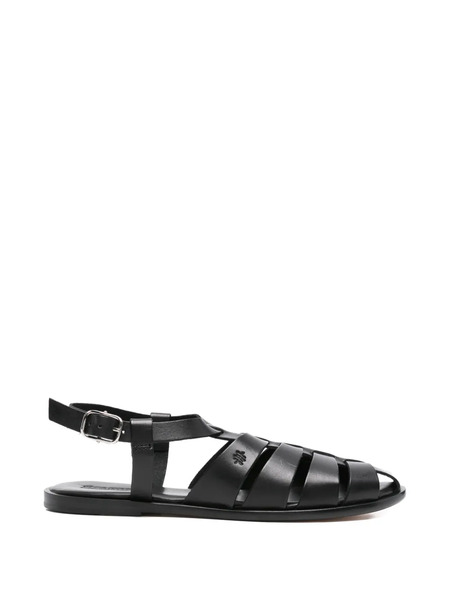  Dragon Diffusion Woven Strap Sandals - Black 