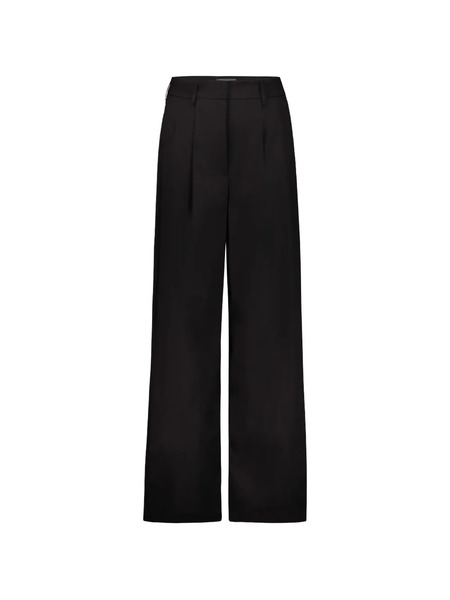  Drhope Double-pleat Tailored Trousers - Black 