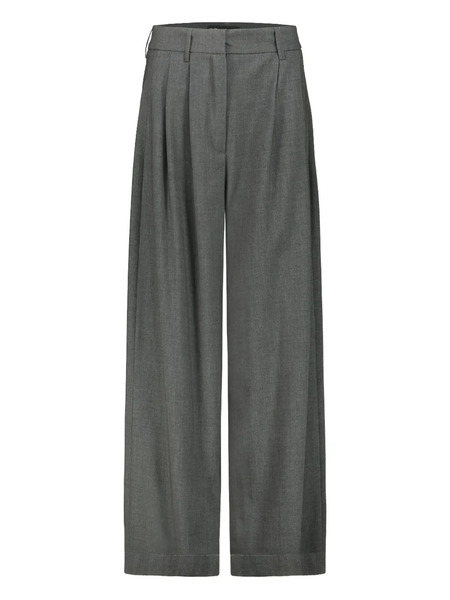 Drhope Pleated Trousers - Grey 