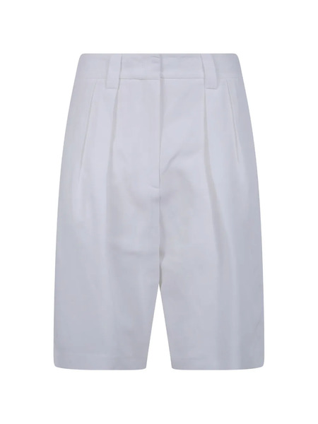  Drhope Pleated Trousers - White 
