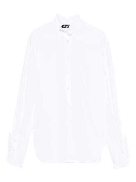  Drhope Ruffled-trim Shirt - White 