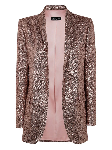  Drhope Sequin-embellished Blazer - Pink 