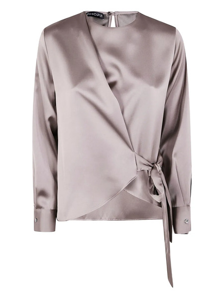  Drhope Wrap-tie Shirt - Neutrals 