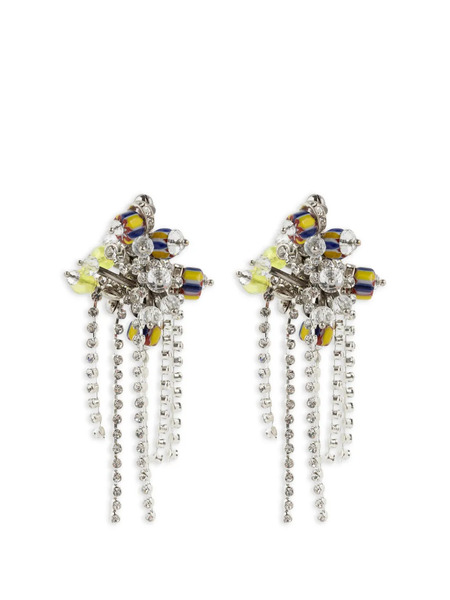  Dries Van Noten Beaded Earrings - Yellow 