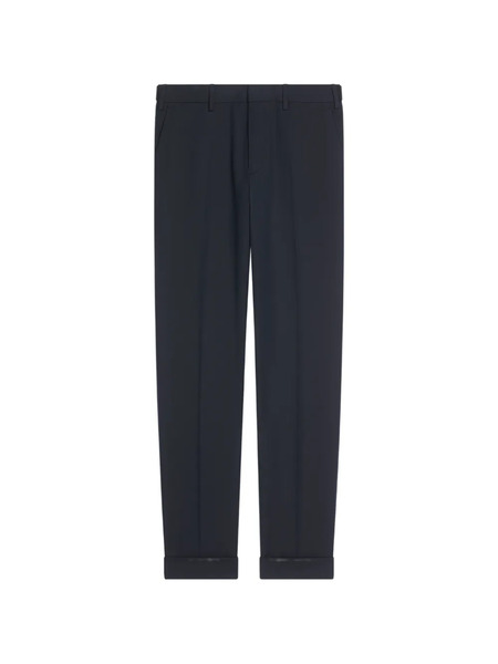  Dries Van Noten Cuffed Trousers - Blue 
