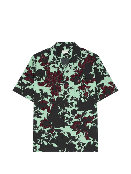  Dries Van Noten Embroidered Shirt - Green 