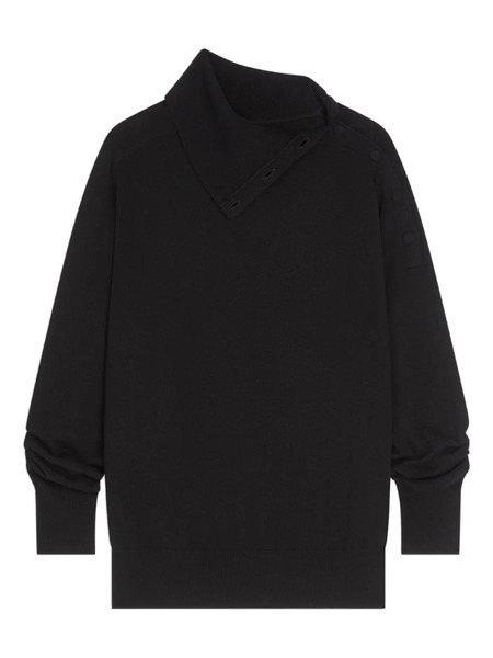  Dries Van Noten Funnel-collar Cashmere Sweater - Black 