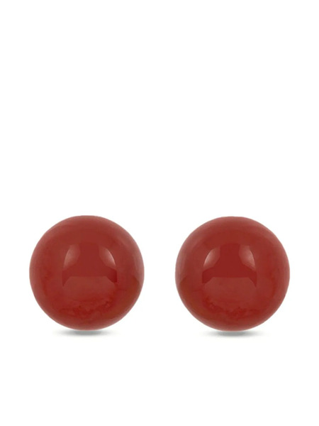  Dries Van Noten Gemstone-embellished Stud Earrings - Gold 