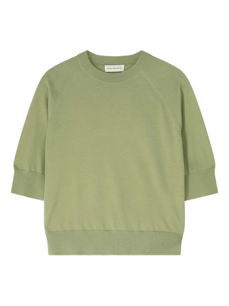  Dries Van Noten Merino Sweater - Green 