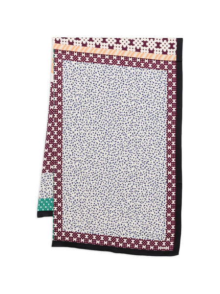  Dries Van Noten Patterned Scarf - Neutrals 
