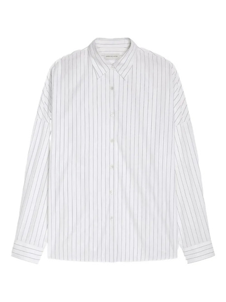  Dries Van Noten Pinstripe Shirt - White 