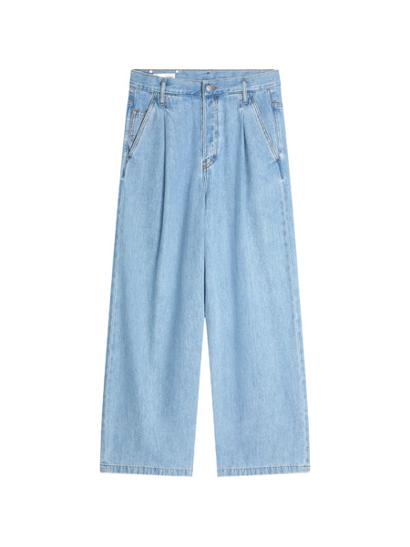  Dries Van Noten Pleated Jeans - Blue 