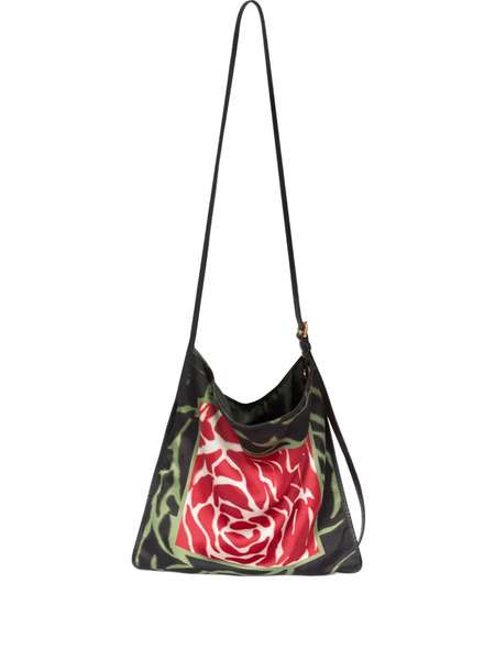  Dries Van Noten Small Graphic-print Shoulder Bag - Red 