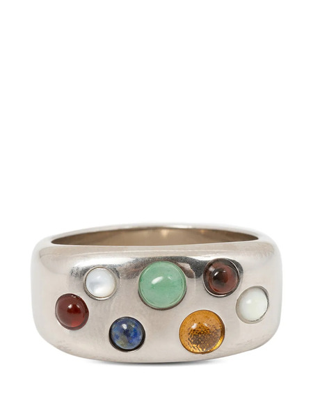  Dries Van Noten Stone-embellished Ring - Silver 