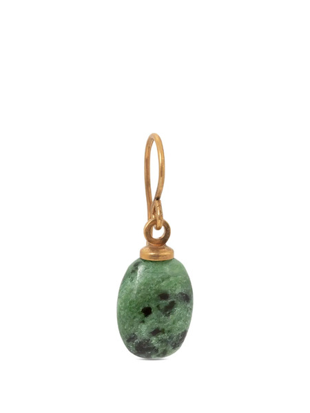  Dries Van Noten Stone-pendant Earring - Gold 