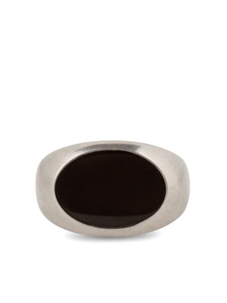  Dries Van Noten Stone Ring - Silver 