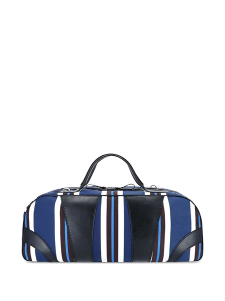  Dries Van Noten Striped Handle Holdall - Blue 