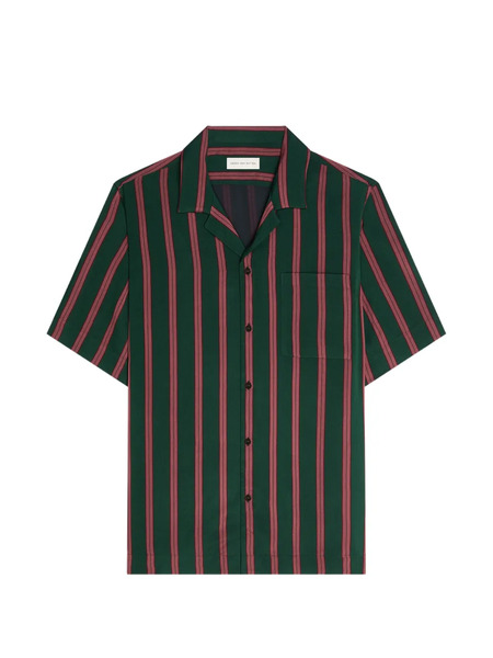  Dries Van Noten Striped Shirt - Green 