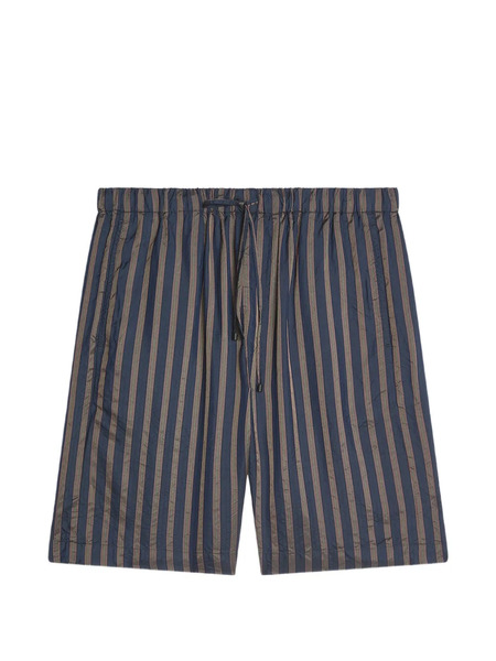  Dries Van Noten Striped Shorts - Blue 