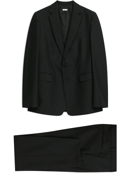  Dries Van Noten Wool Slim-fit Suit - Black 
