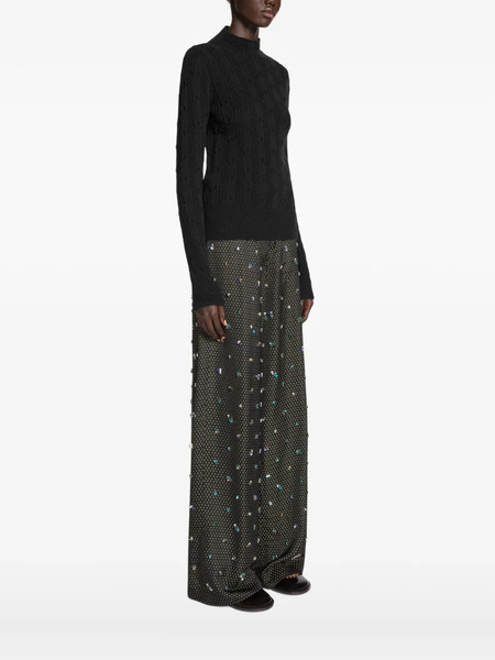  Dries Van Noten Wool Sweater - Black 