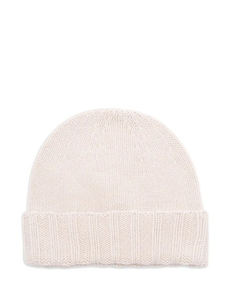  Drumohr Cashmere Beanie - Neutrals 