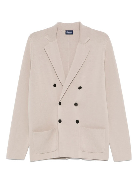 Drumohr Knitted Blazer - Neutrals 