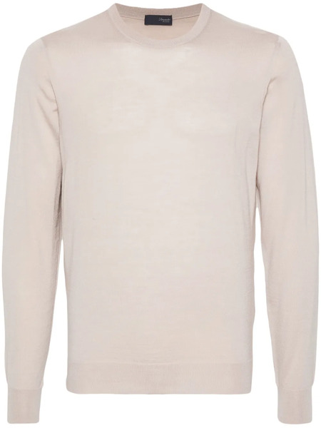  Drumohr Merino-wool Sweater - Neutrals 
