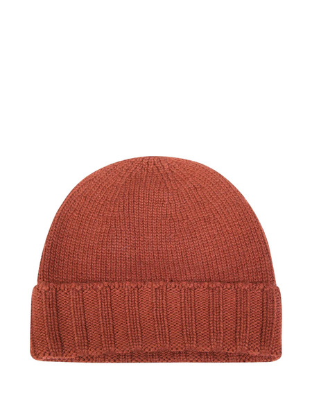  Drumohr Ribbed Beanie - Brown 