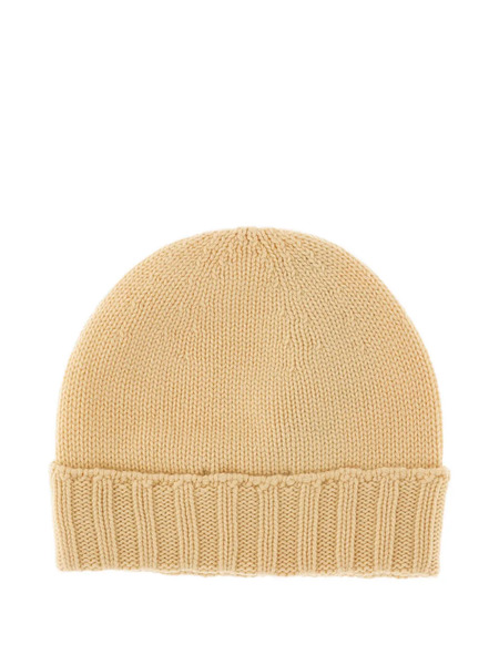  Drumohr Wool Beanie Hat - Neutrals 